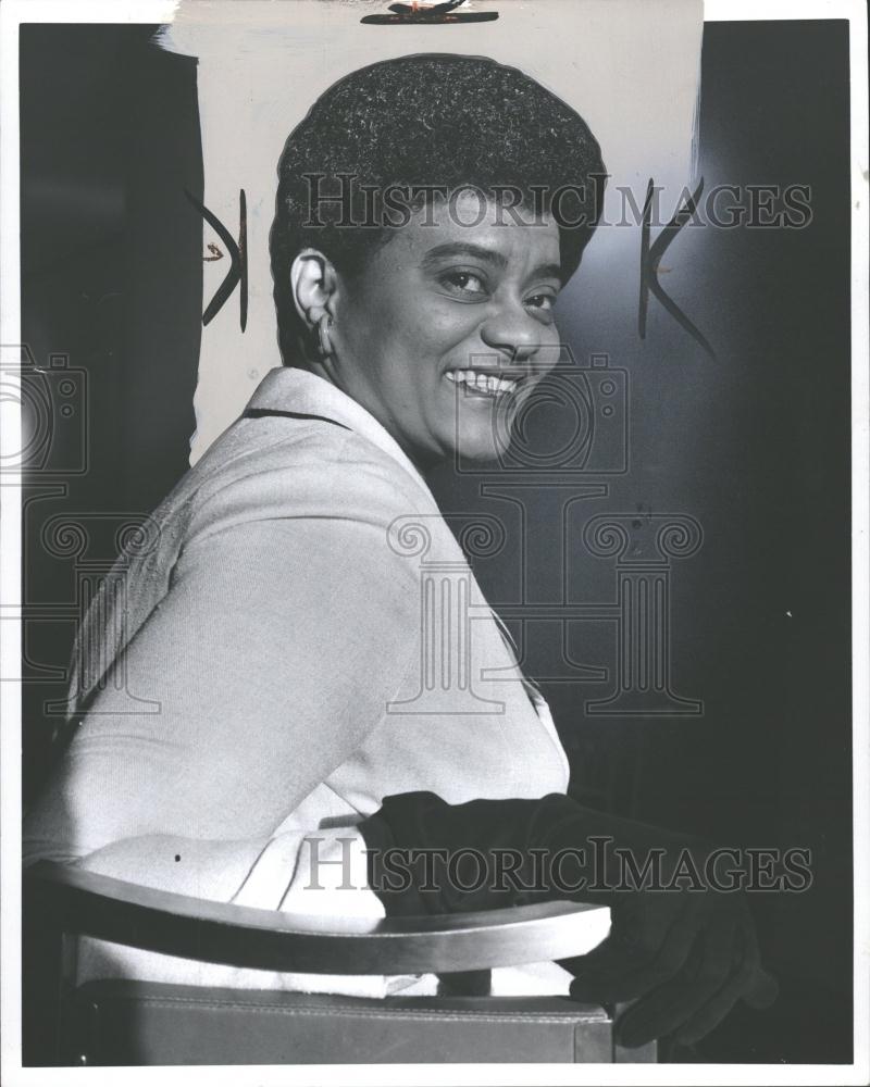 1972 Pres Photo Reba Hawkins Candidate for city Council - RRV35489 - Historic Images