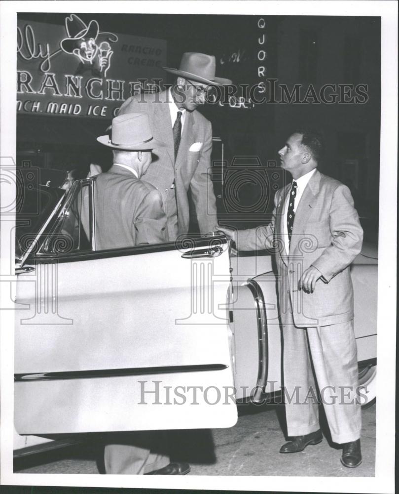 1956 Press Photo Senator Estes Kefauver Lighting Golden - RRV30149 - Historic Images