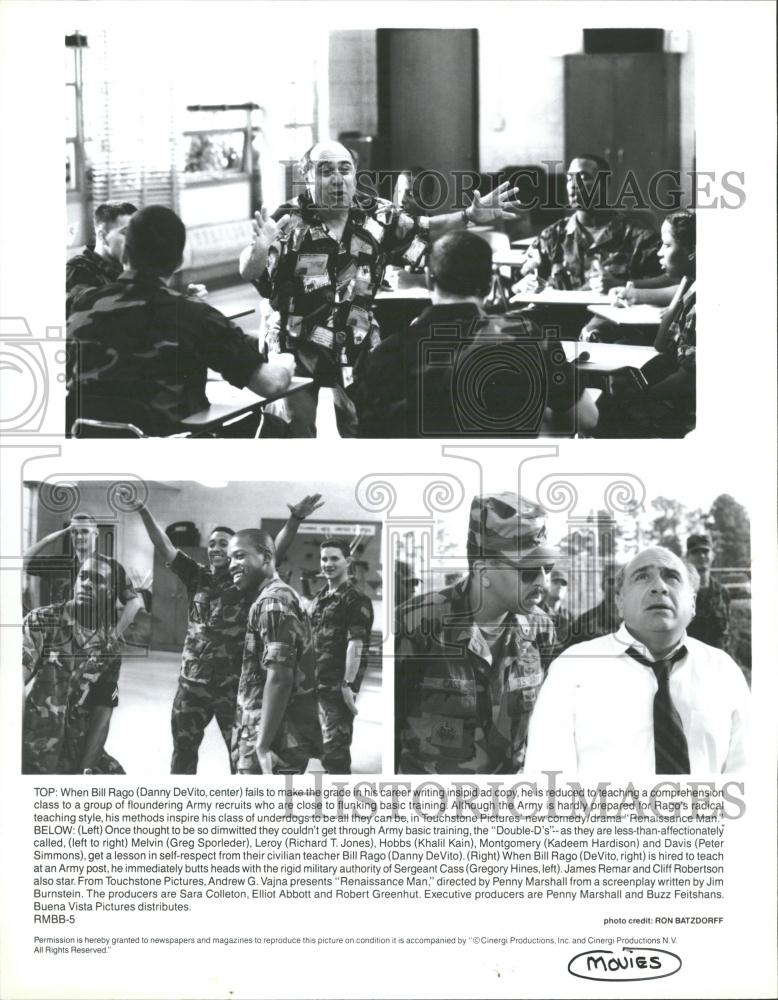 1991 Press Photo Danny DeVito,actor - RRV34897 - Historic Images
