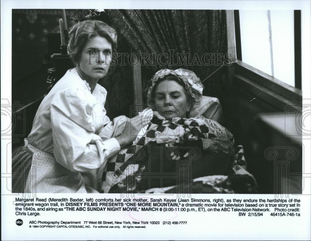 1994 Press Photo Meredith Baxter Sarah Keyes One More M - RRV19253 - Historic Images