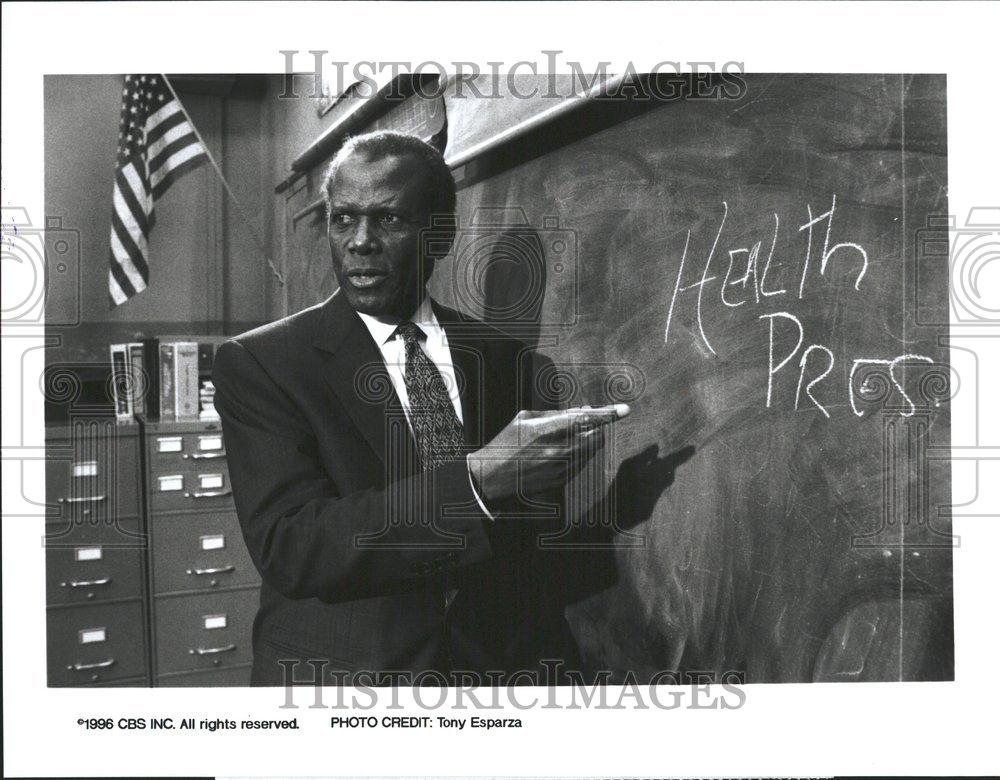 1996 Press Photo Sidney Poitier Actor Director Author - RRV51933 - Historic Images