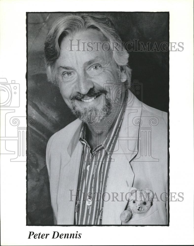 1998 Press Photo Peter Dennis Actor Theater Voice - RRV14541 - Historic Images