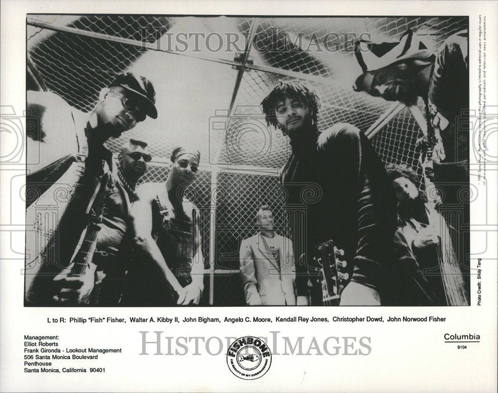 1991 Press Photo Fish Fisher Walter Kibby II Angelo Rey - RRV48489 - Historic Images