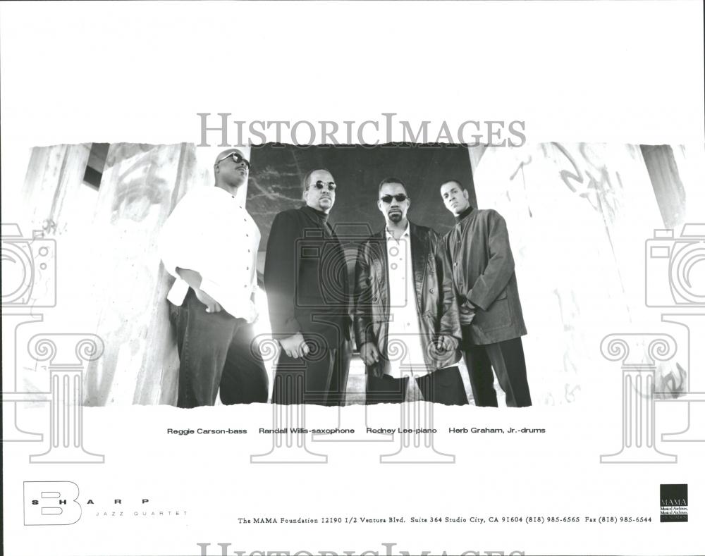 1995 Press Photo Entertainers B Sharp Promo Shot - RRV36795 - Historic Images