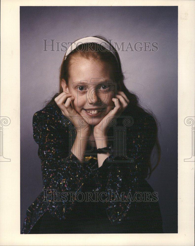 1993 Press Photo Jessica Rushlow WPG Winner - RRV55103 - Historic Images