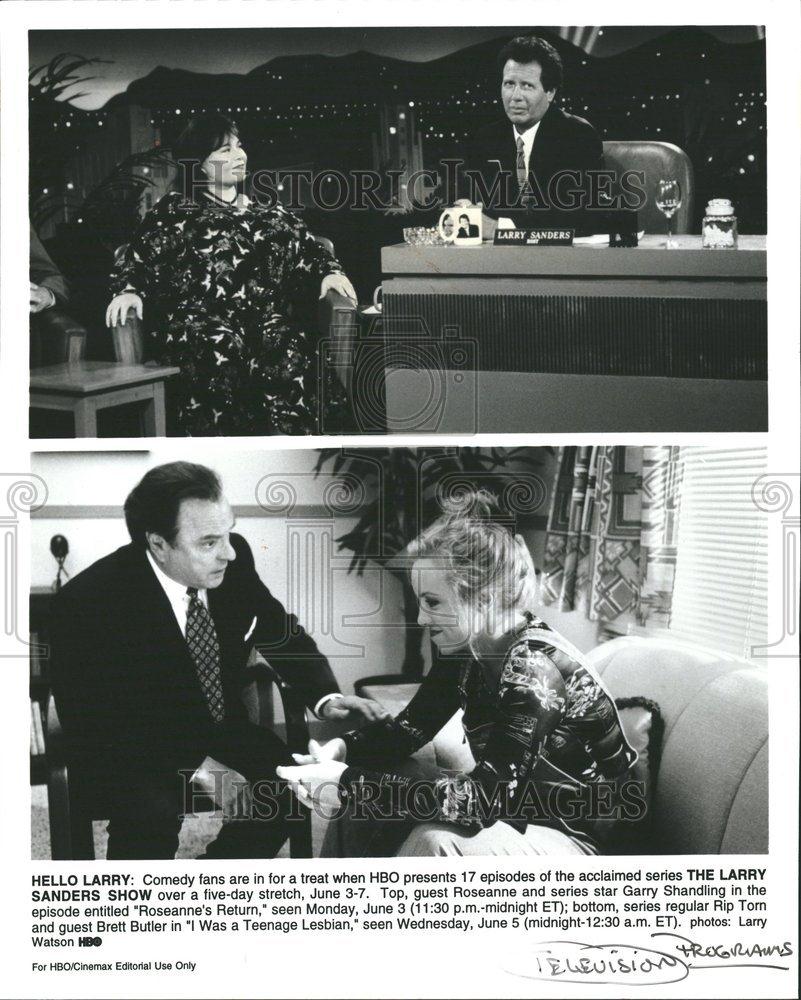 1996 Press Photo Larry Sanders Show TV Program - RRV69367 - Historic Images