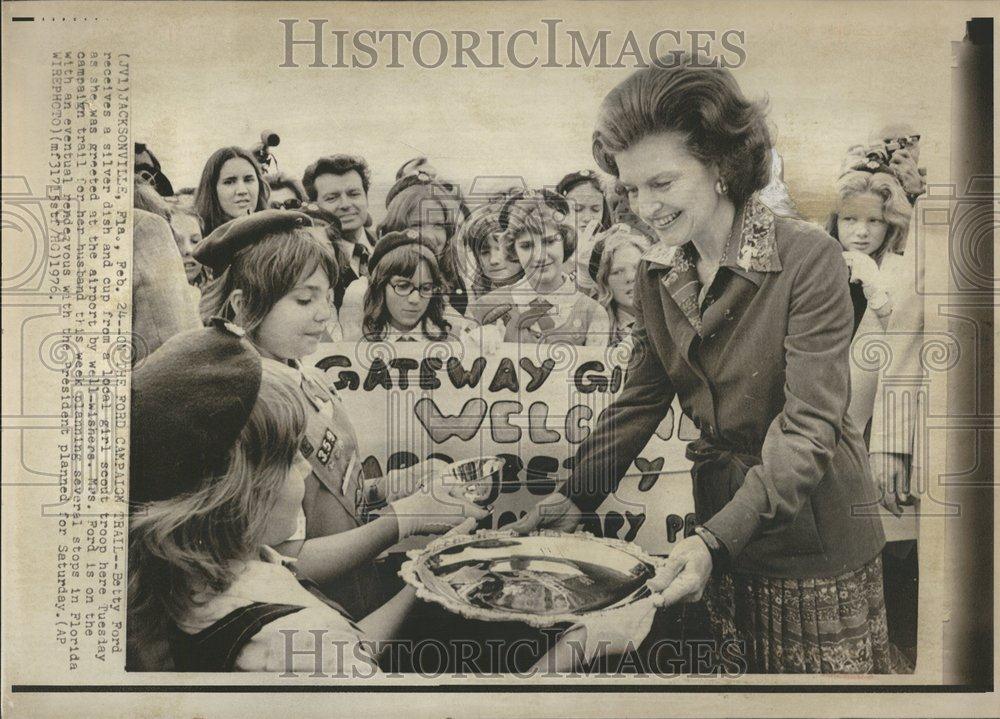 1976 Press Photo Elizabeth Ann Ford First Lady US - RRV48819 - Historic Images