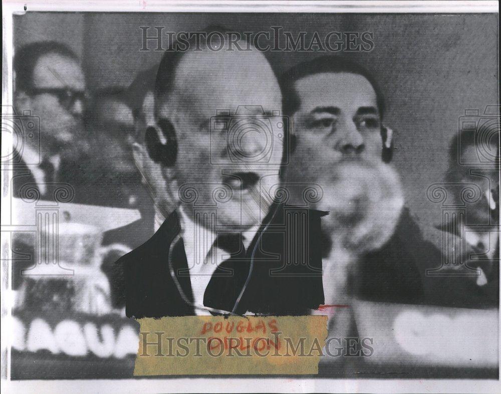 1961 Press Photo Douglas American diplomat politician - RRV48623 - Historic Images