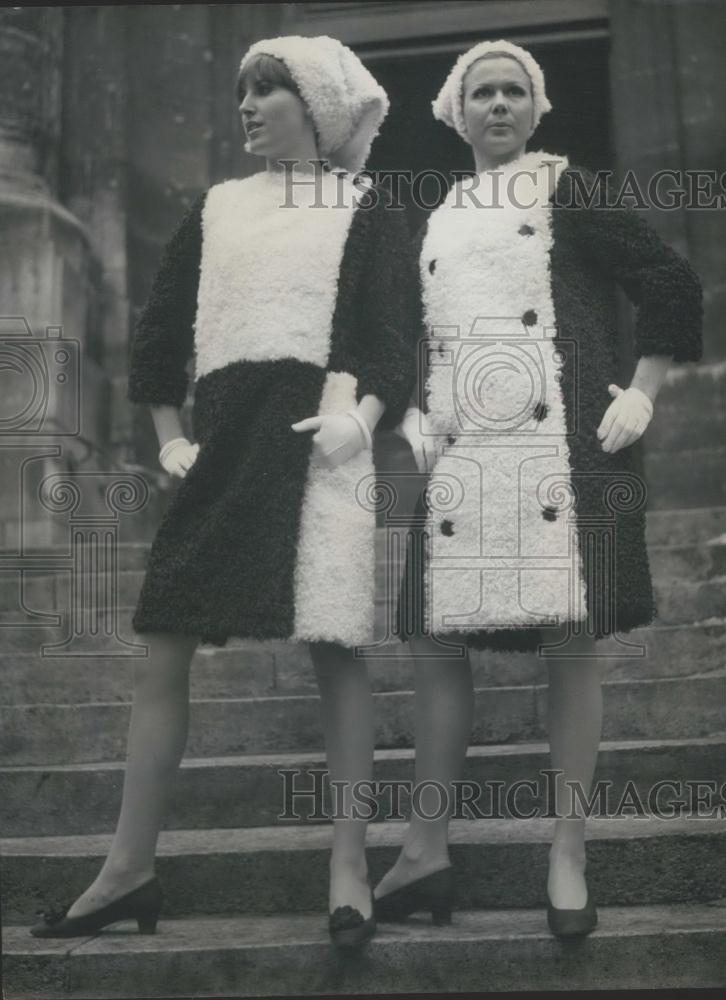 Press Photo Furs For Spring Wear paris Furrier Chcl/Bert is now Showing - Historic Images