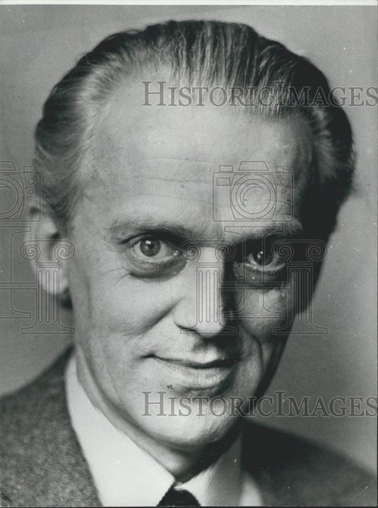1972 Press Photo Finn Gundelach Denmark's Ambassador to the Common Market - Historic Images