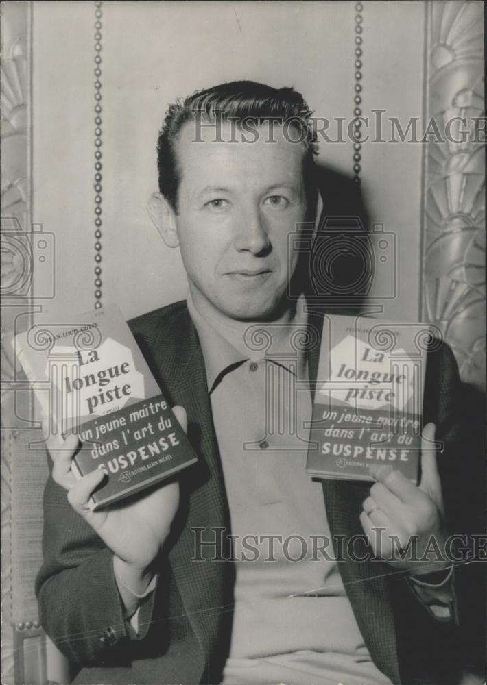 1959 Press Photo French Author Jean Louis Cottee - Historic Images