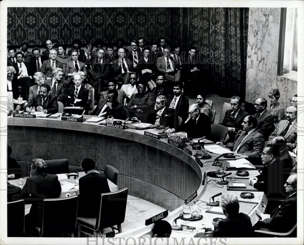 1979 Press Photo United Nations Security Council, New York City - Historic Images