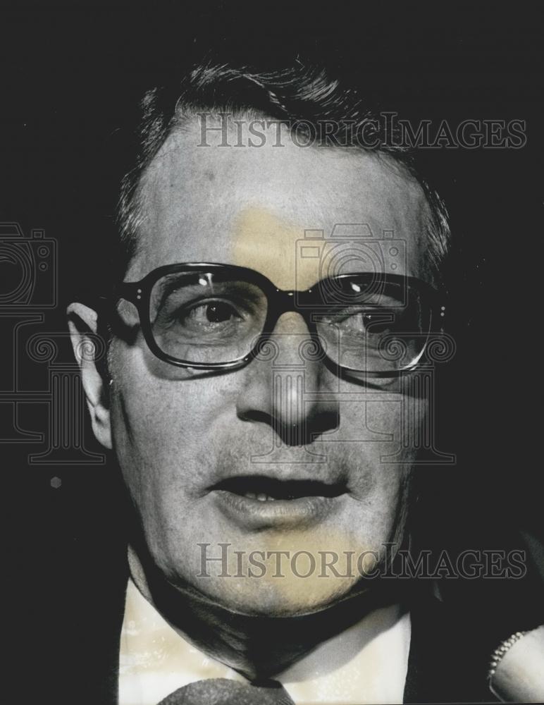 1974 Press Photo US Ambassador To Britain Elliot Richardson - Historic Images