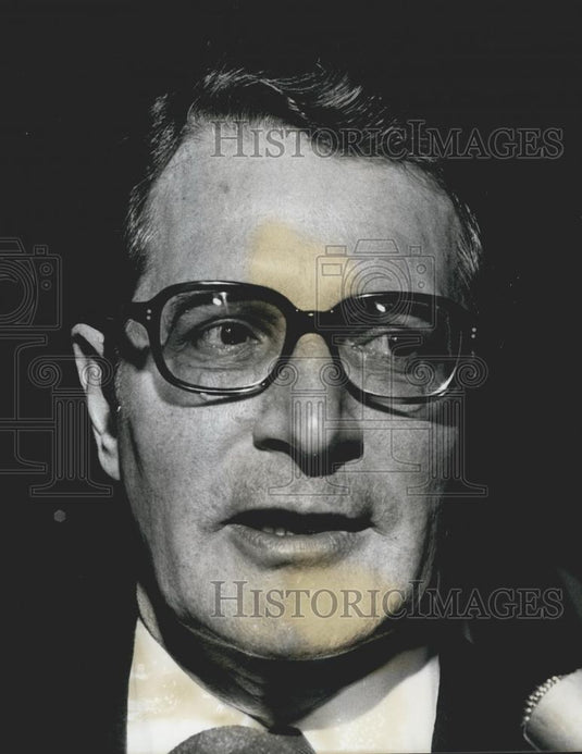 1974 Press Photo US Ambassador To Britain Elliot Richardson - Historic Images
