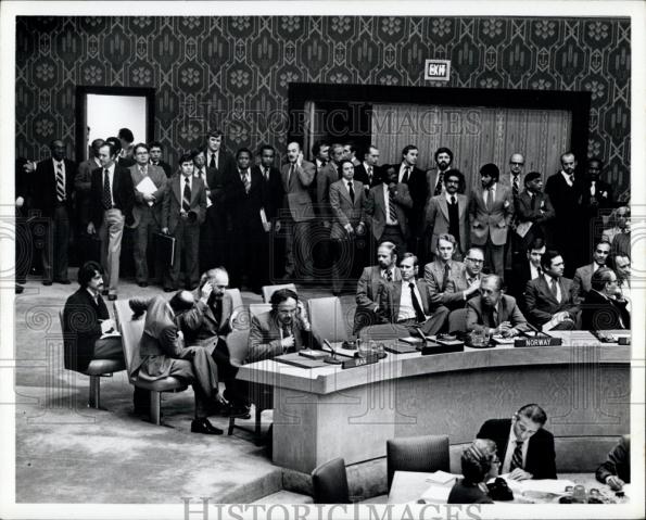 1979 Press Photo United Nations Security Council, New York City - Historic Images