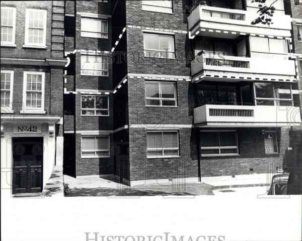 1973 Press Photo Bldg where woman lived who mysteriouly disappeared - Historic Images