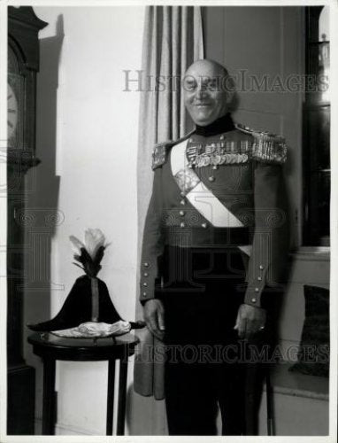 Press Photo Military Knights Of Windsor: Colonel Fraser - Historic Images