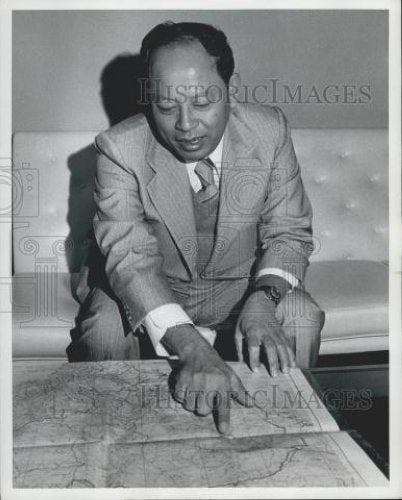 1979 Press Photo Kampuchea Deputy Prime Minister Ieng Sary - Historic Images