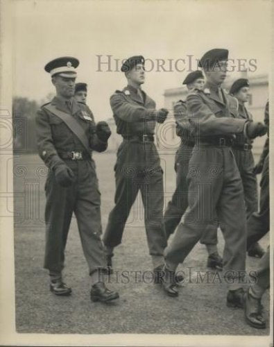 1954 Press Photo The Duke of Kent who is in the Anzio Company at Sandhurst - Historic Images