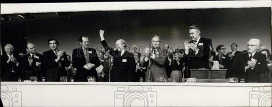1971 Press Photo Anthony Barber At Conservative Party Conference In Brighton - Historic Images
