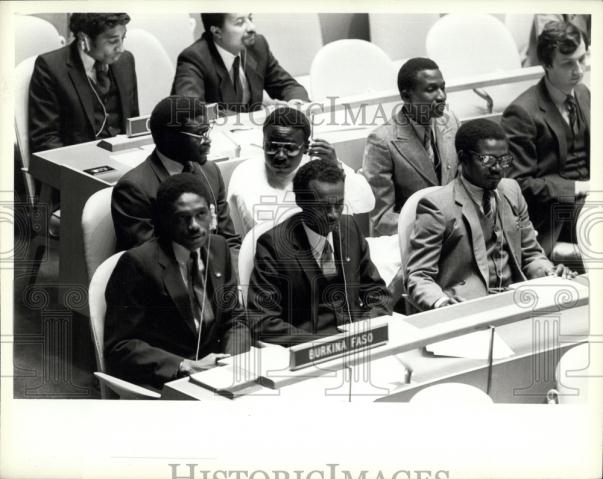 1984 Press Photo 39th Regular Session of the UN General Assembly - Historic Images