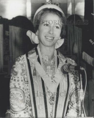 1975 Press Photo Princess Anne Joins Order of Lady Ratlings - Historic Images