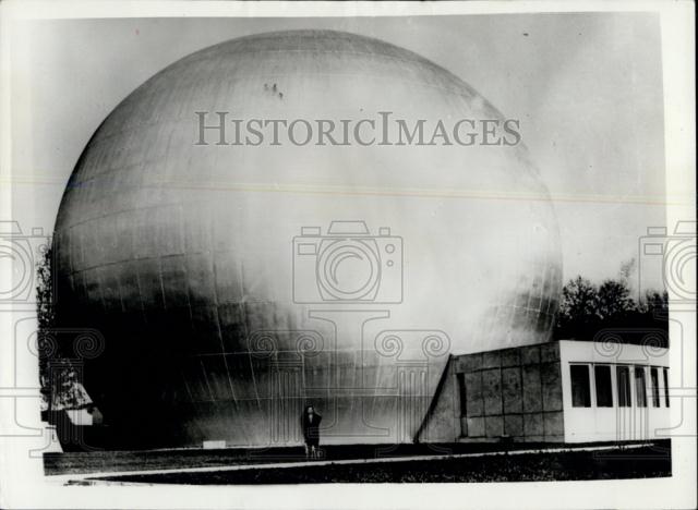 1959 Press Photo France Has World&#39;s Largest Electronic Microscope - Historic Images