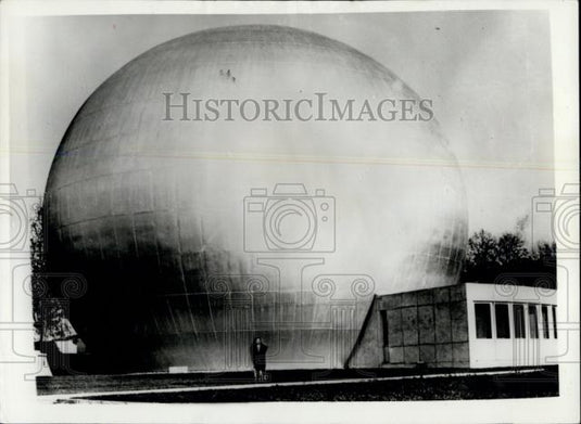 1959 Press Photo France Has World's Largest Electronic Microscope - Historic Images
