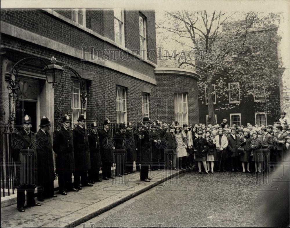 1966 Press Photo Service Held For Rhodesians Who Fell In Both World Wars - Historic Images