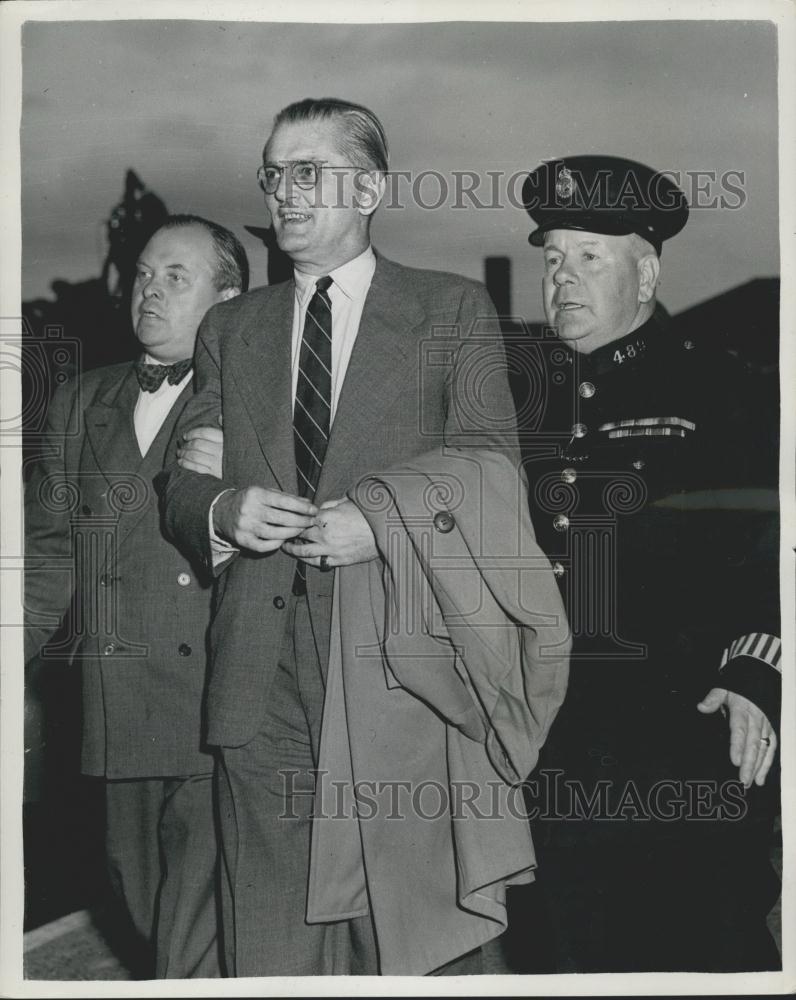 1953 Press Photo Edgar Sanders British Prisoner in Hungary Released - Historic Images