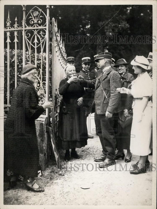 Press Photo Duke of Windsor & Mrs. Simpson's Wedding - Historic Images