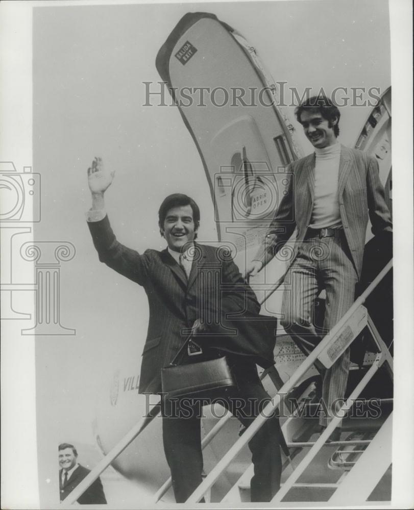 1968 Press Photo Spanish composers Ramon Arcusa and Manuel de la Calva - Historic Images