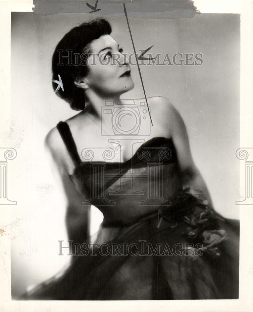 1952 Press Photo Jennie Tourel Operatic Mezzo-Soprano - Historic Images