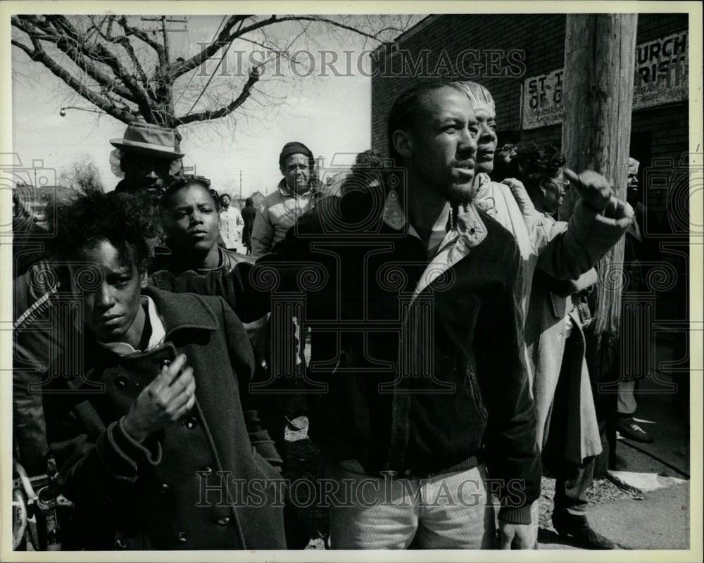 1985 Press Photo Kim and Reginald Hall - Historic Images