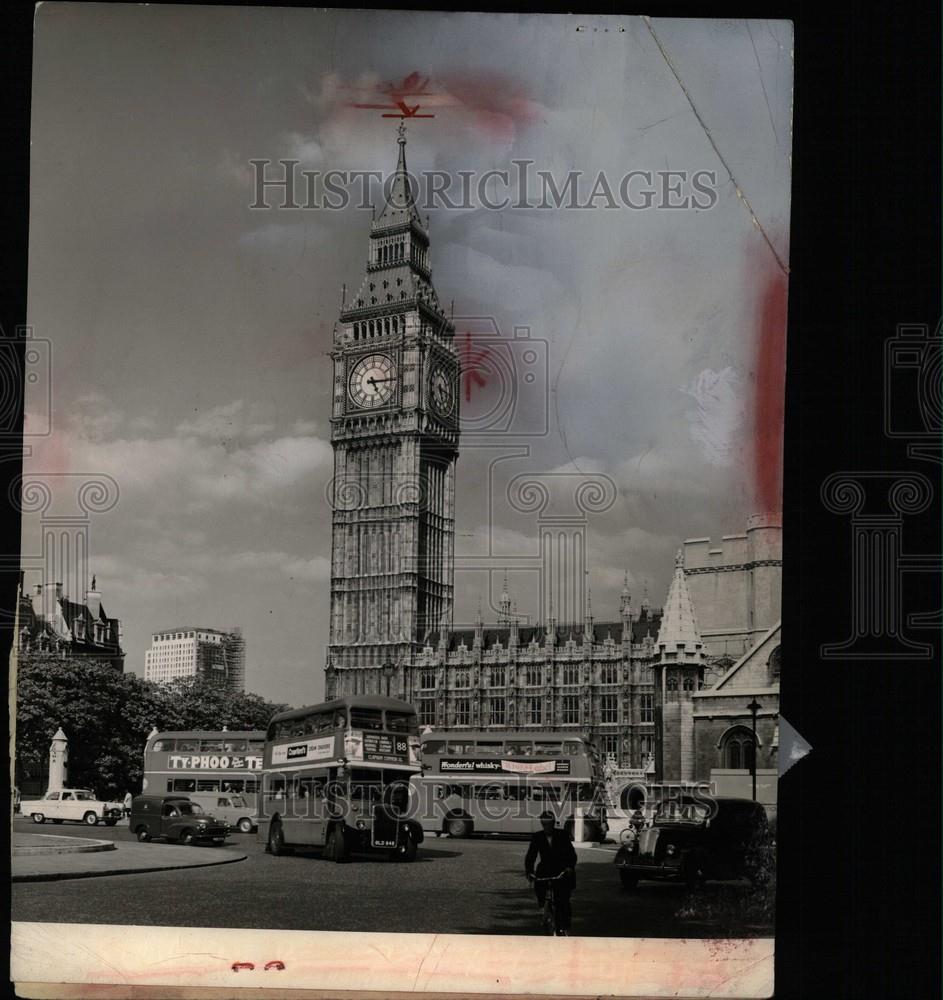 1978 Press Photo London city England Big Ben tower - Historic Images