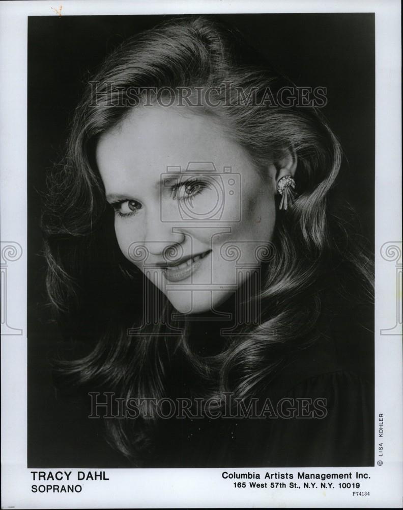 1994 Press Photo Tracy Dahl, Soprano, Canadian - Historic Images