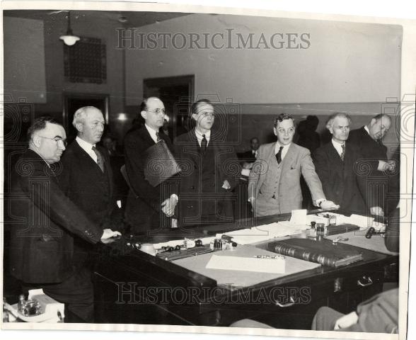 1935 Press Photo Lawyers - Historic Images