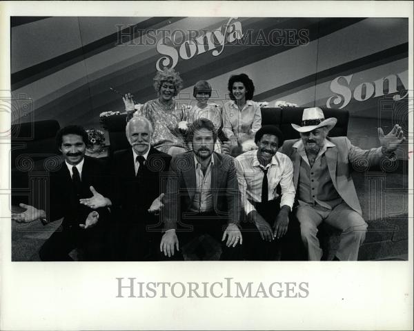 1981 Press Photo Rogers Pryor Wynn Kaplan lookalikes - Historic Images