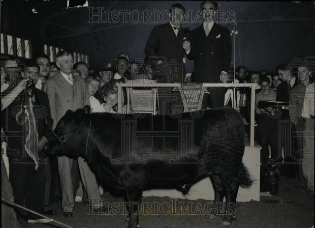 1938 Press Photo State Fair County Fair Carnival - Historic Images