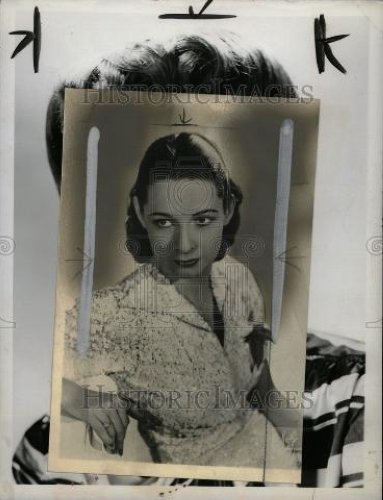 1950 Press Photo Cass Daley Actress Singer Comedienne - Historic Images