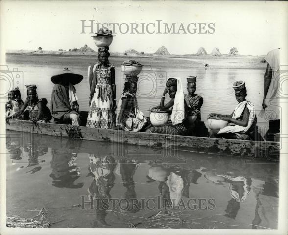 Press Photo Mali Djenne Niger River - Historic Images