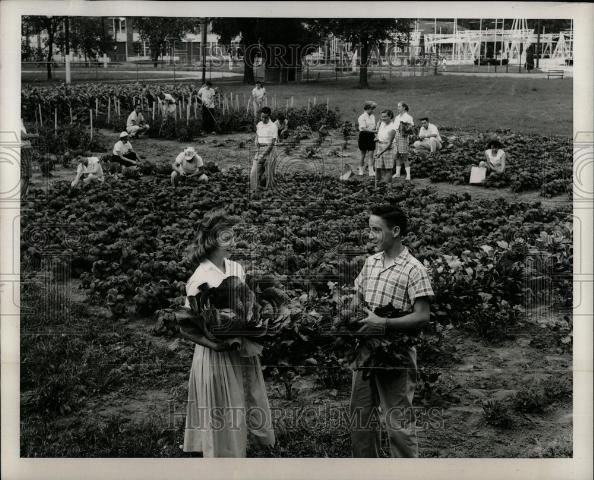 1958 Press Photo state fair historic michigan - Historic Images