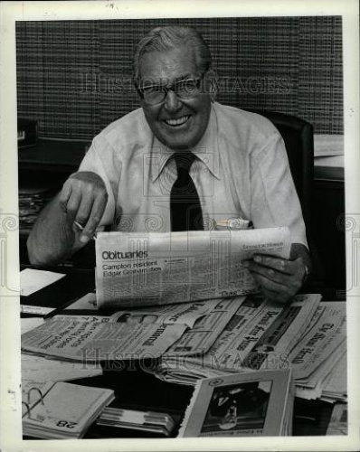 1982 Press Photo J. Montgomery Curtis Knight-Ridder - Historic Images