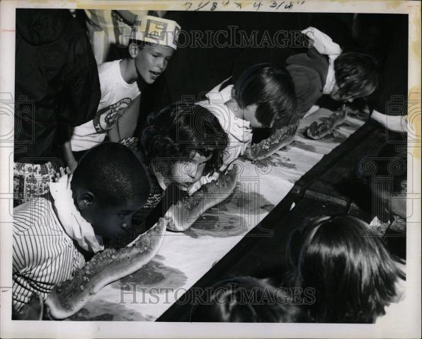 1965 Press Photo Michigan State Fair &#39;65 Watermelon - Historic Images