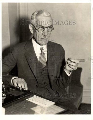1934 Press Photo F. E. Townsend pension proposal - Historic Images