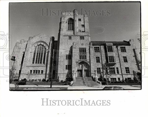 1976 Press Photo Metropolitan Methodist Church - Historic Images