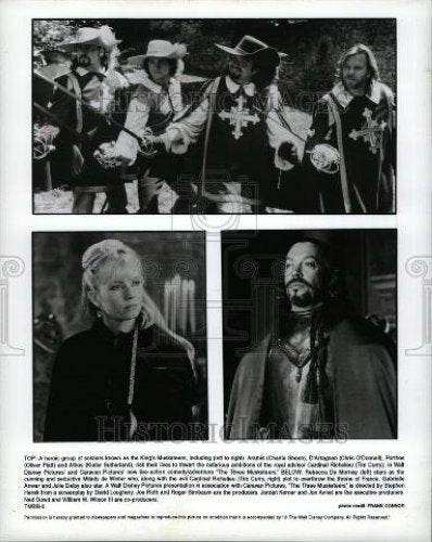 1993 Press Photo Tim Curry Three Musketeers - Historic Images