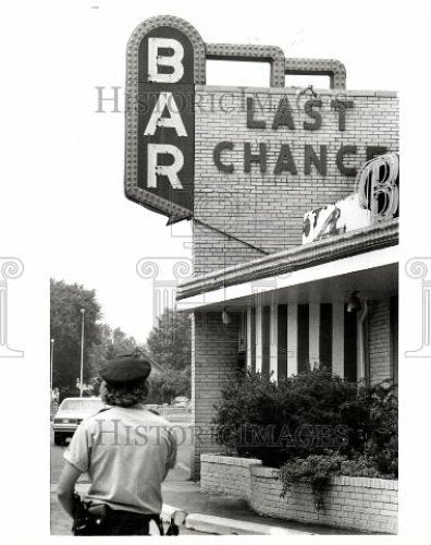 1979 Press Photo Last Chance Bar - Historic Images