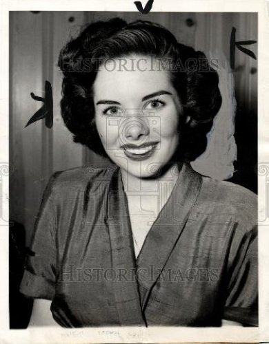 1950 Press Photo Collen Townsend actress religious - Historic Images