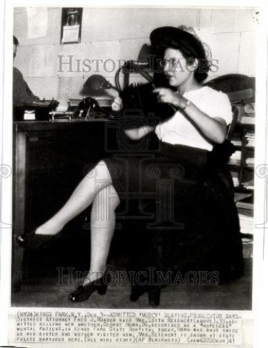1941 Press Photo Fred J Munder Mrs. Edith Reichert Horn - Historic Images